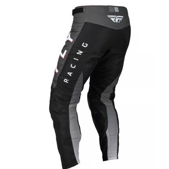 NWT Fly Racing Kinetic Kore Black Gray Performance Pants Size 42